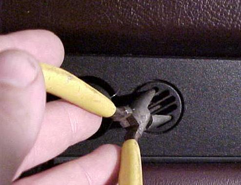 Clock and Temperature Control Unit Removal and Replacement