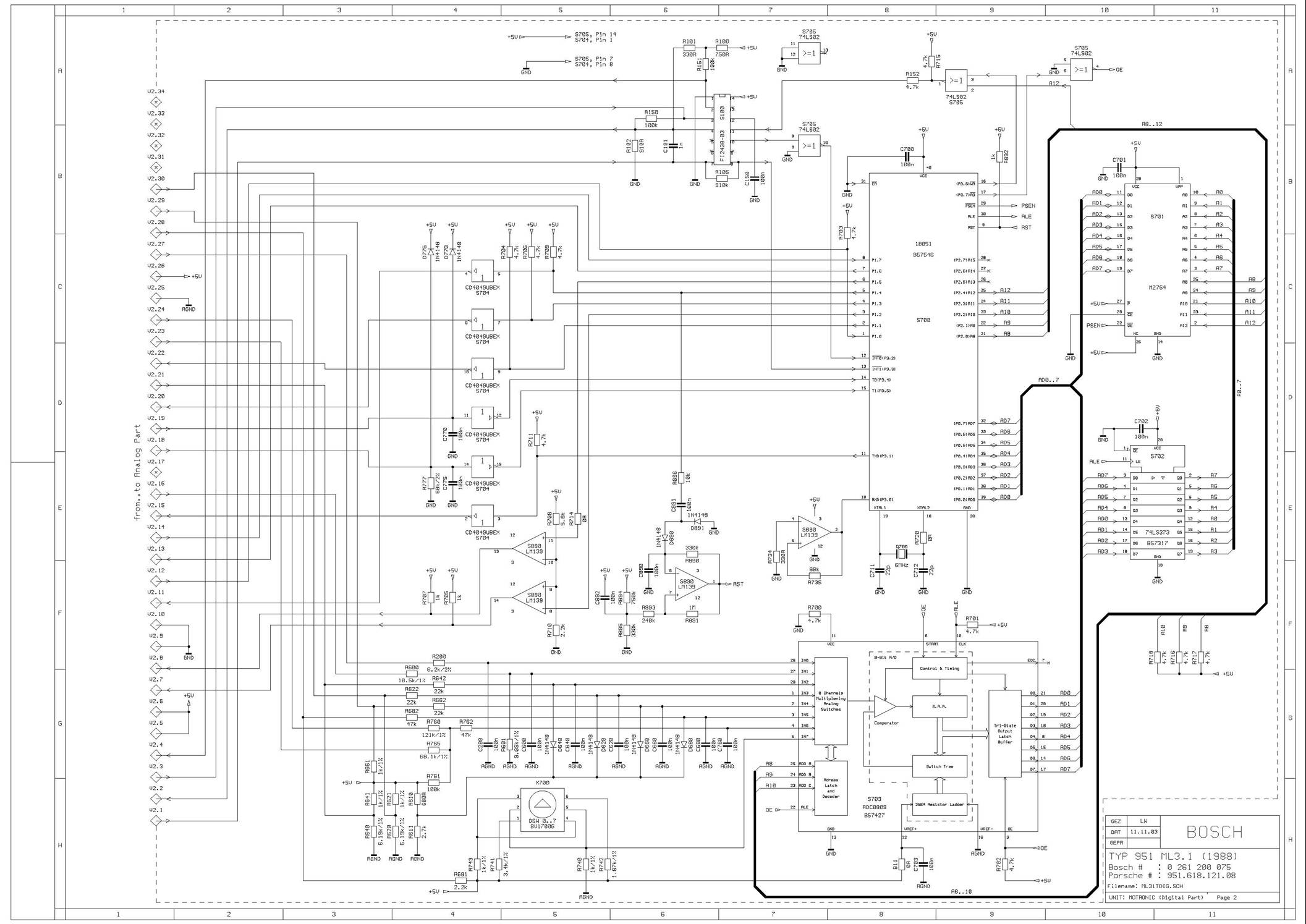 DME Wiring Diagram - 944 Turbo