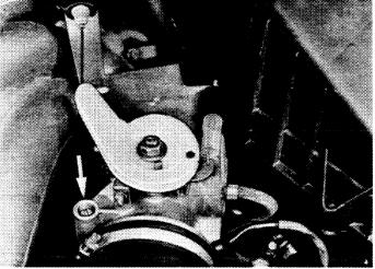 Idle Speed Adjustment