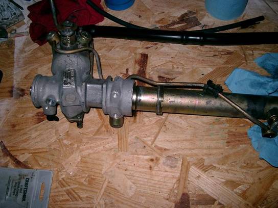 Power Steering Rack Rebuild