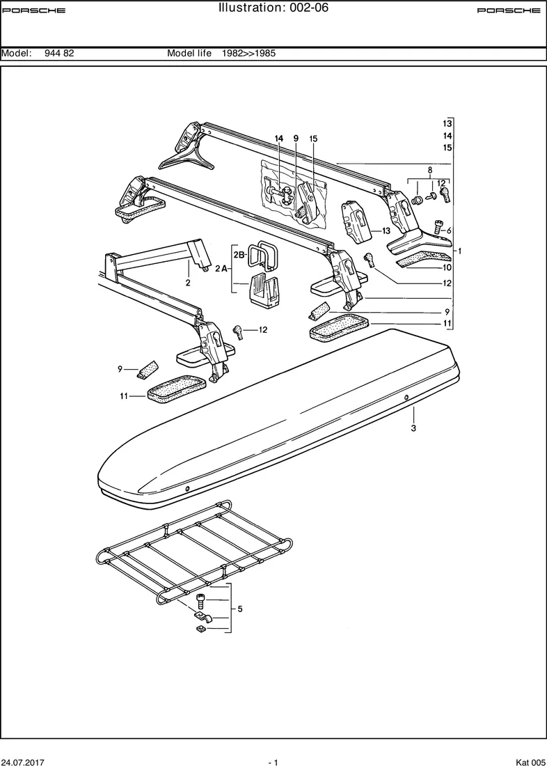 Roof transport system diagram