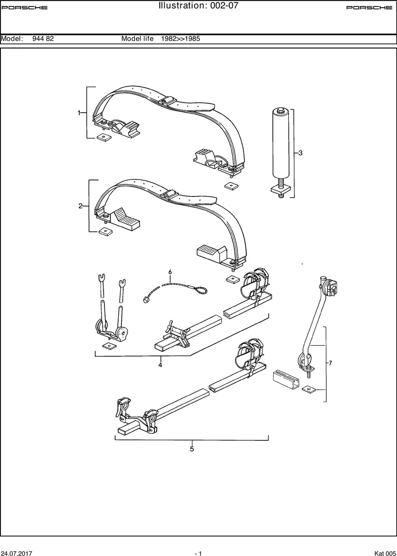 Roof transport system diagram