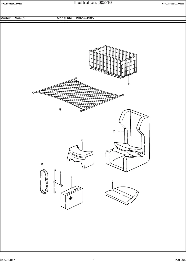 Accessories diagram