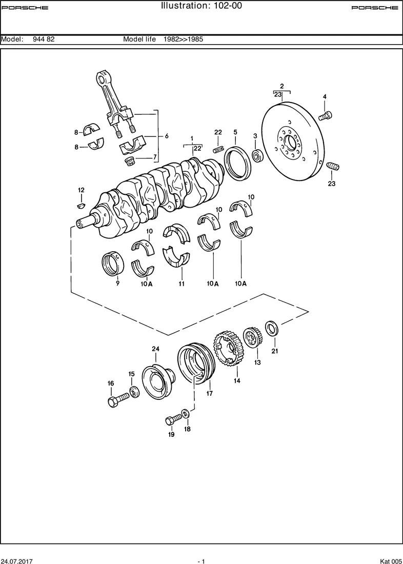 Crankshaft diagram