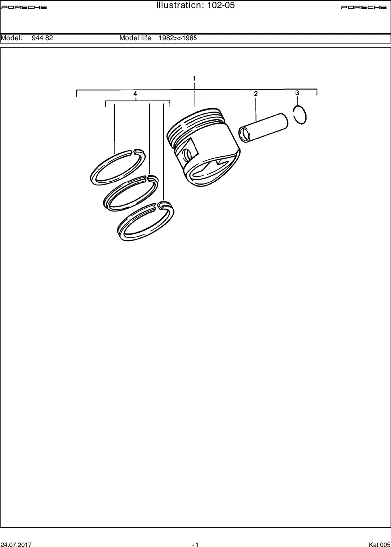 Piston diagram