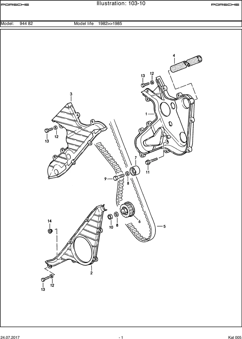 Driving mechanism diagram