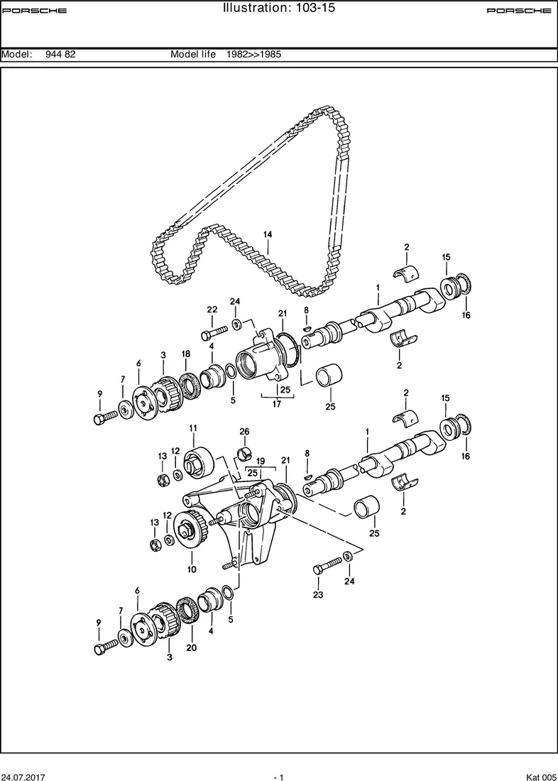 Driving mechanism diagram