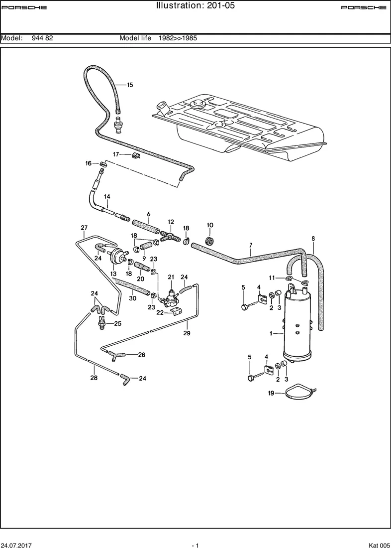 Carbon canister diagram