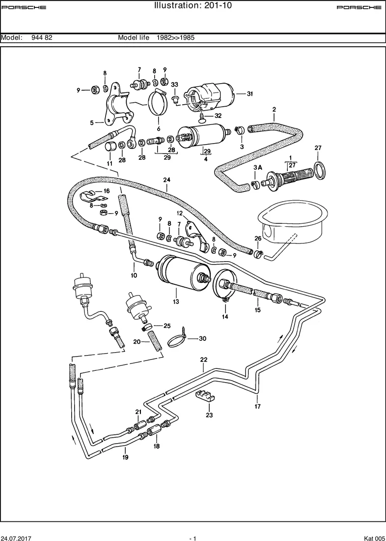 Fuel system diagram