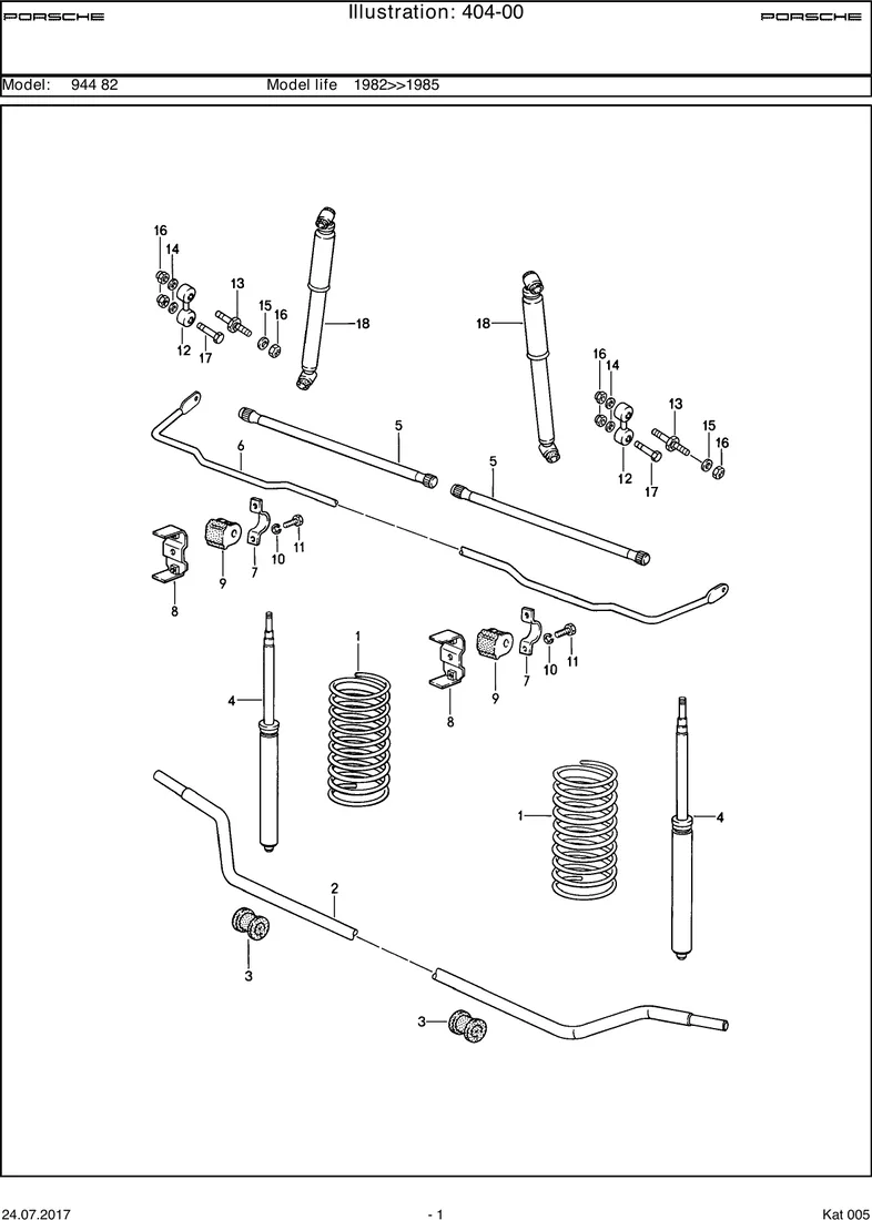Sports suspension diagram
