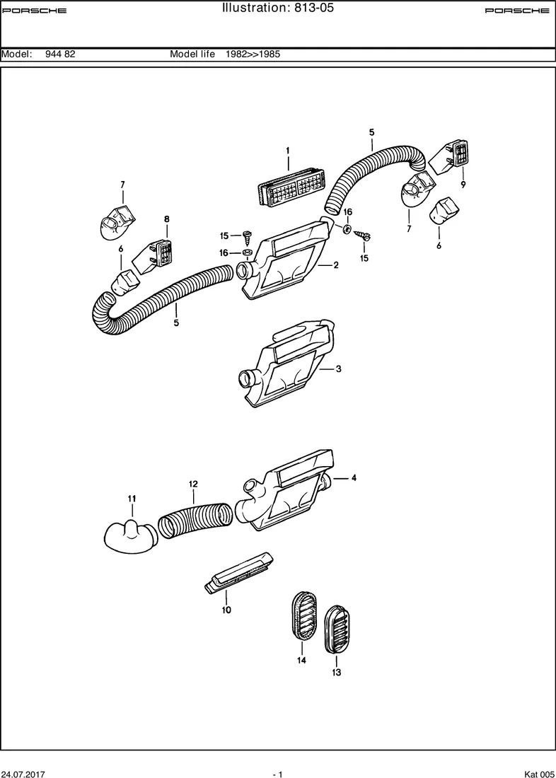 Air vent diagram