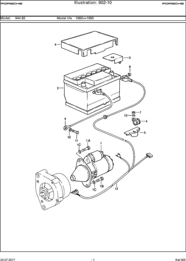 Starter diagram