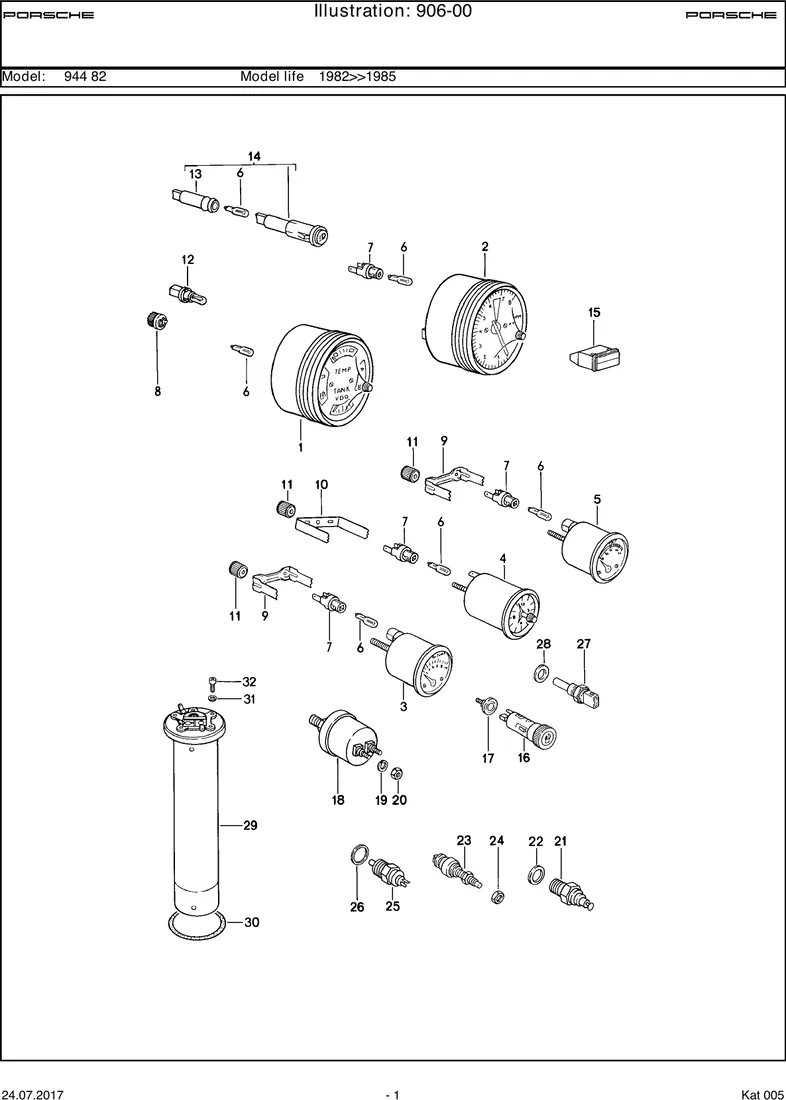 Instruments diagram