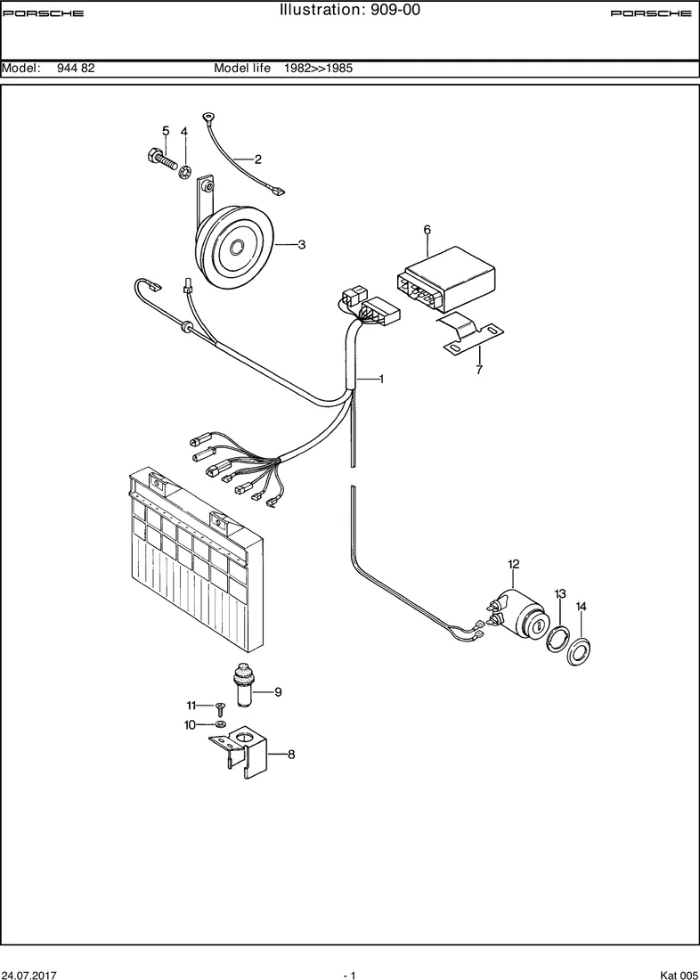 Alarm system                                       M533 diagram