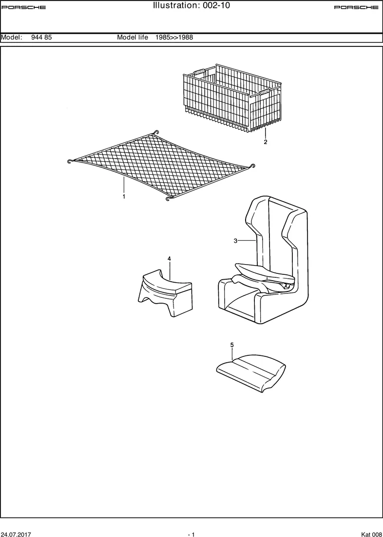 Accessories diagram