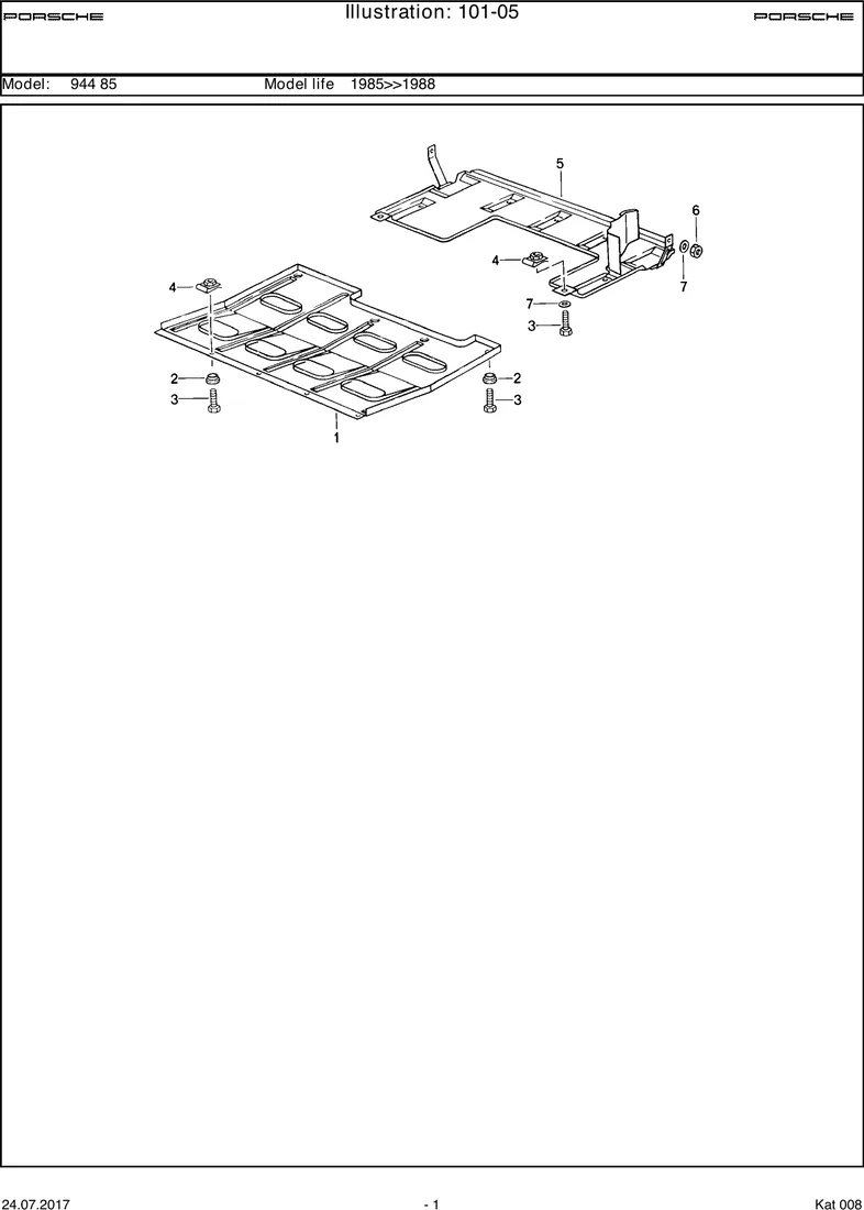 Protective plate diagram