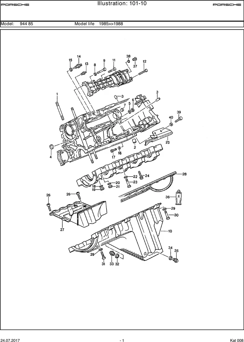Crankcase                            -86 diagram