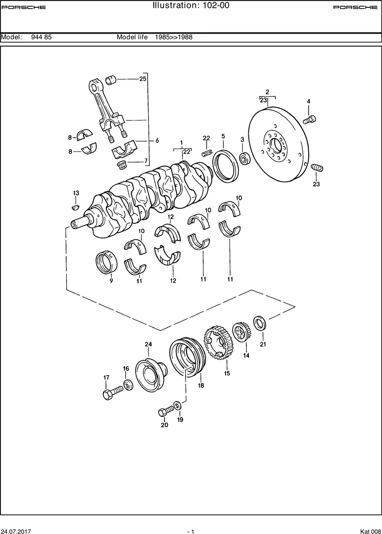 Crankshaft diagram