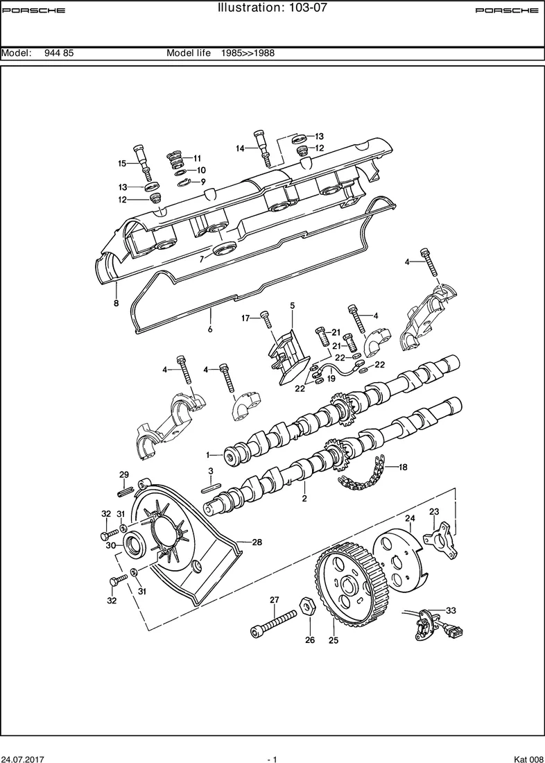 Camshaft                                           M44.40 diagram