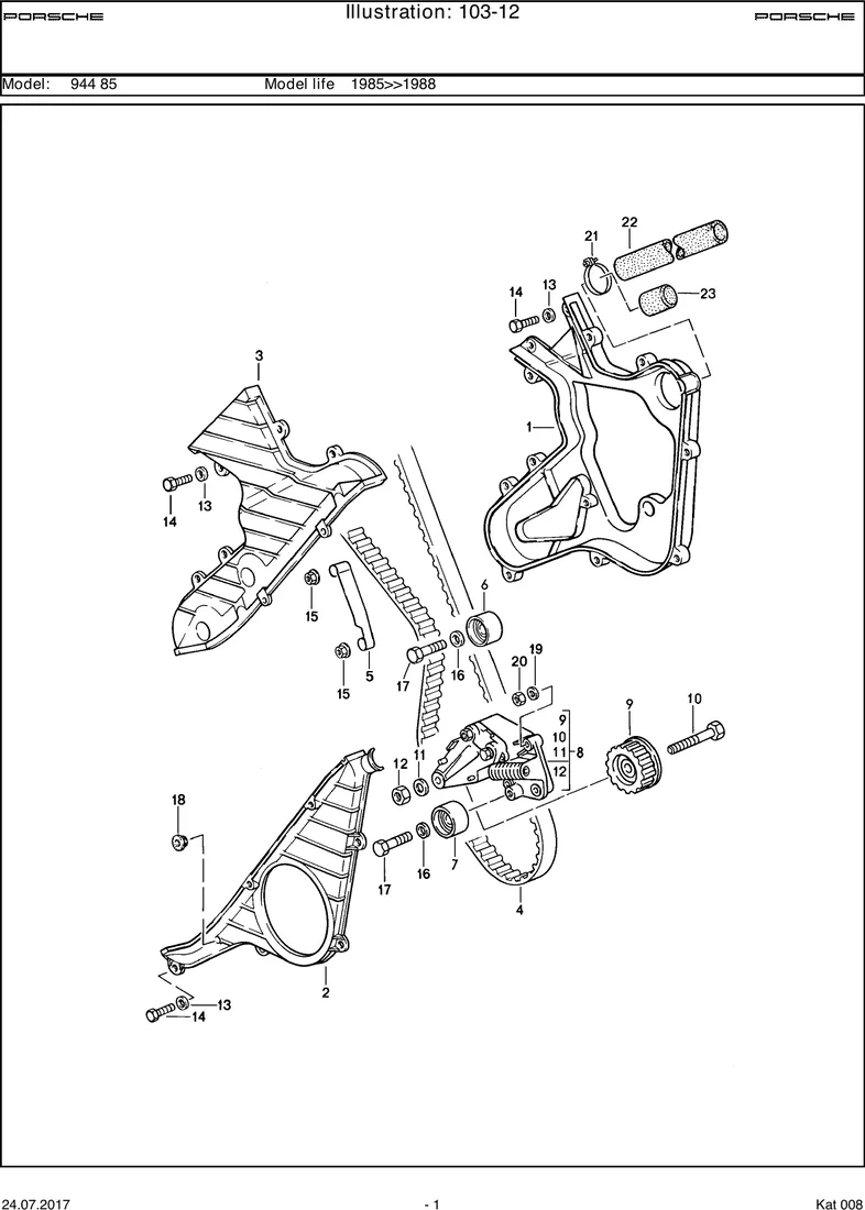 Driving mechanism                    87- diagram