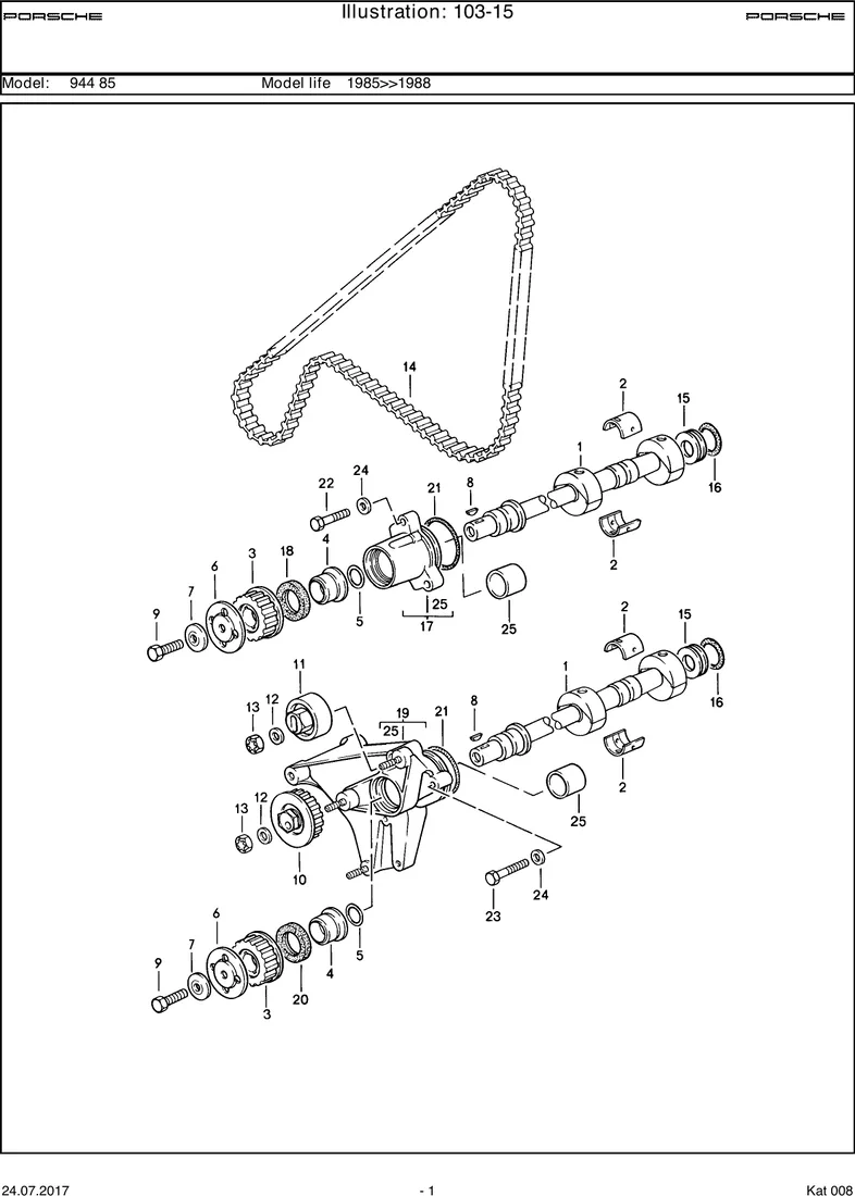 Driving mechanism diagram