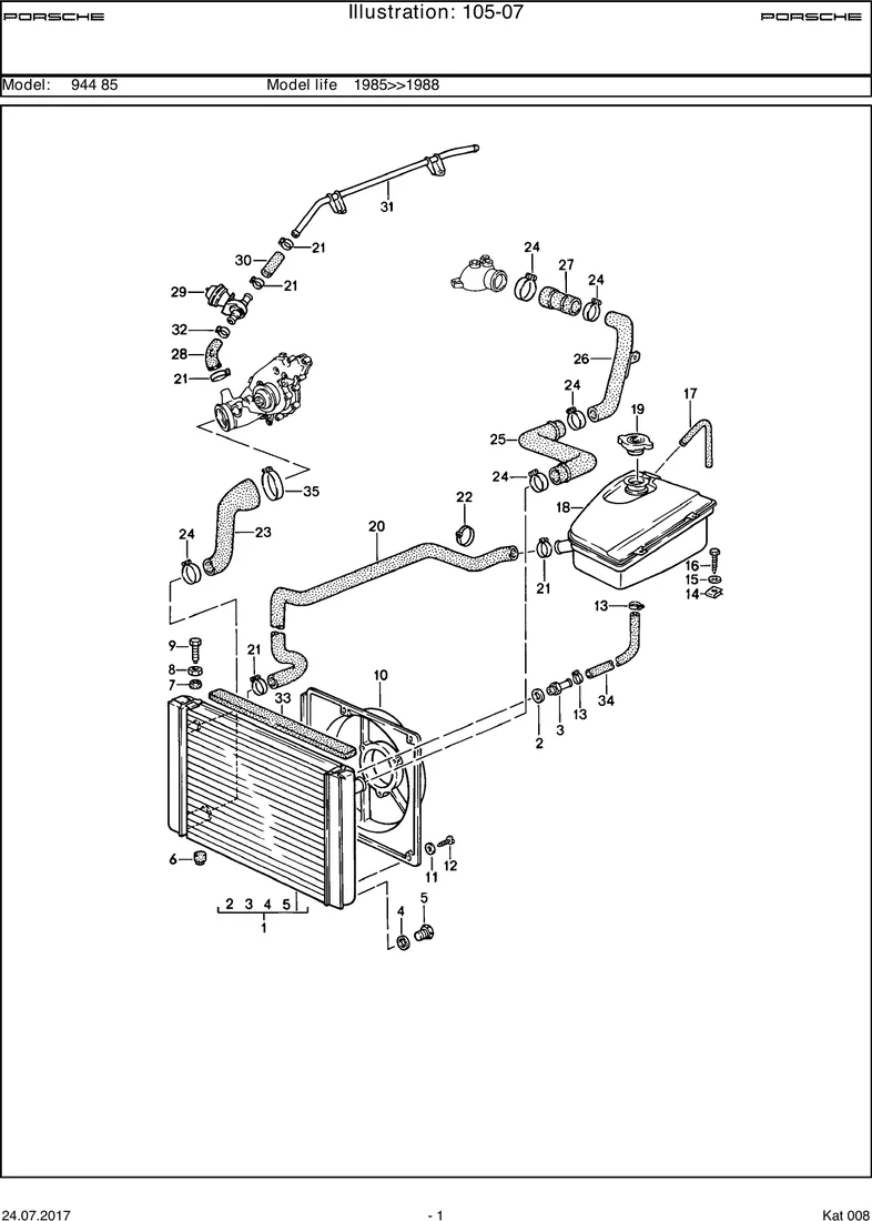 Water cooling                                      M44.40 diagram