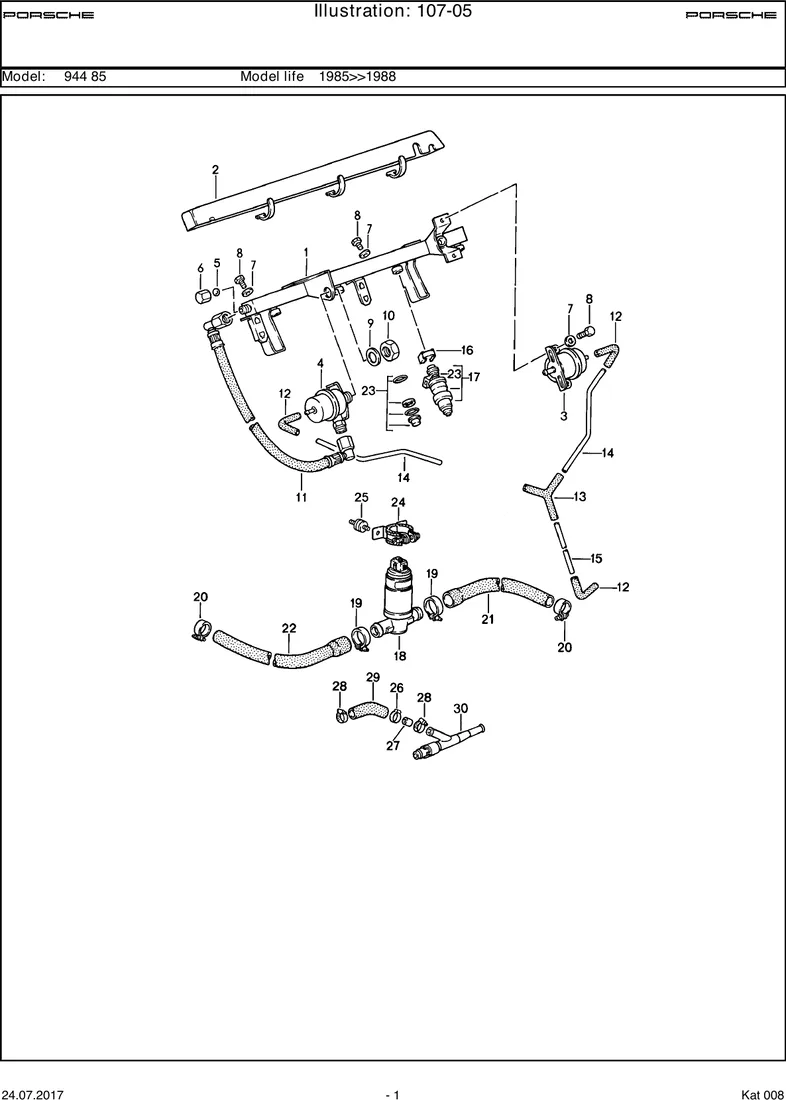 L-jetronic                                         M44.05/06/07 diagram