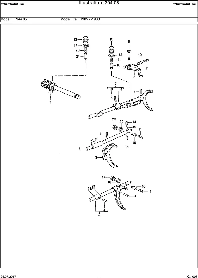 Transmission control                               5P 5R UY 9U diagram