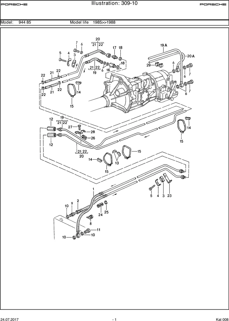 Oil cooling diagram
