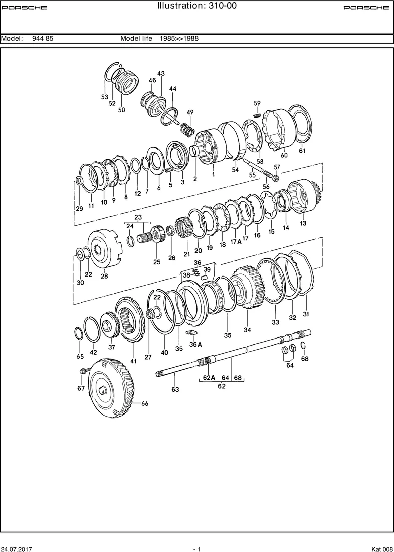 Transmission control diagram