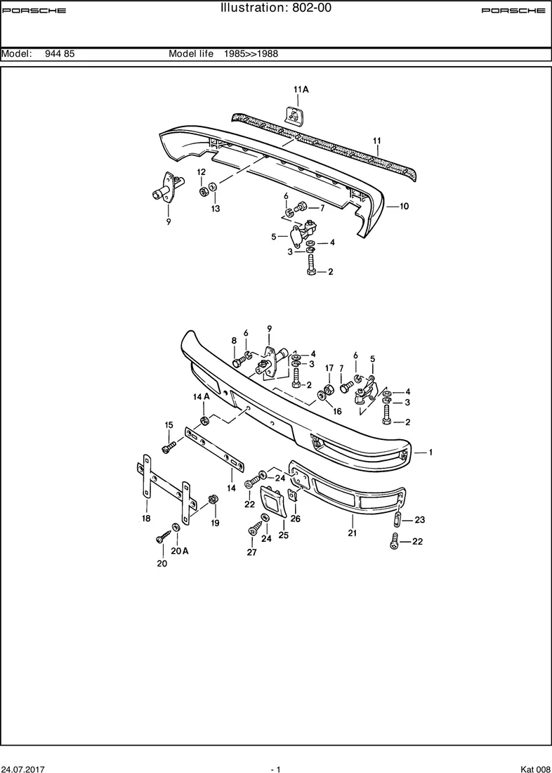 Bumper diagram