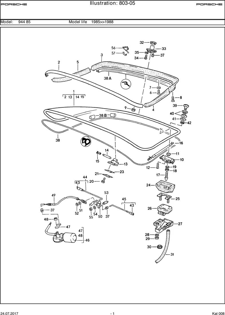 Rear lid diagram
