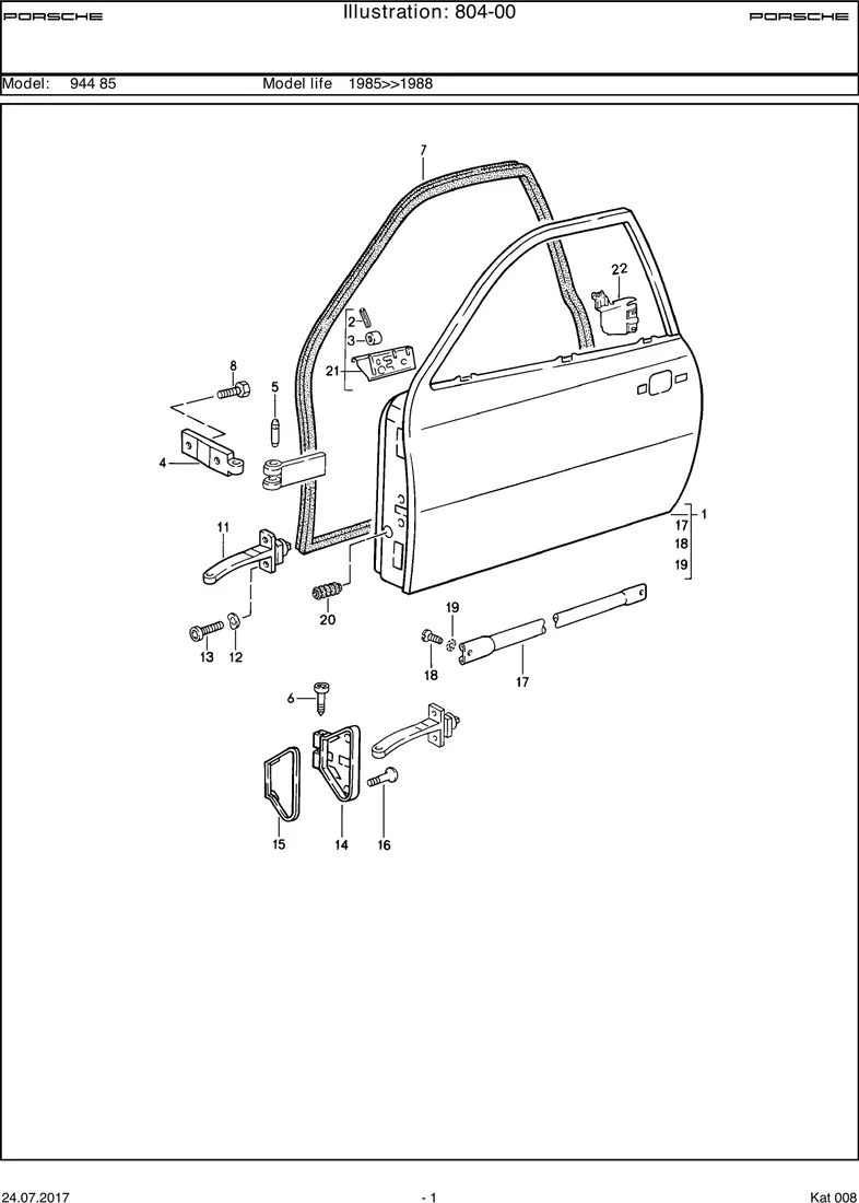Door diagram