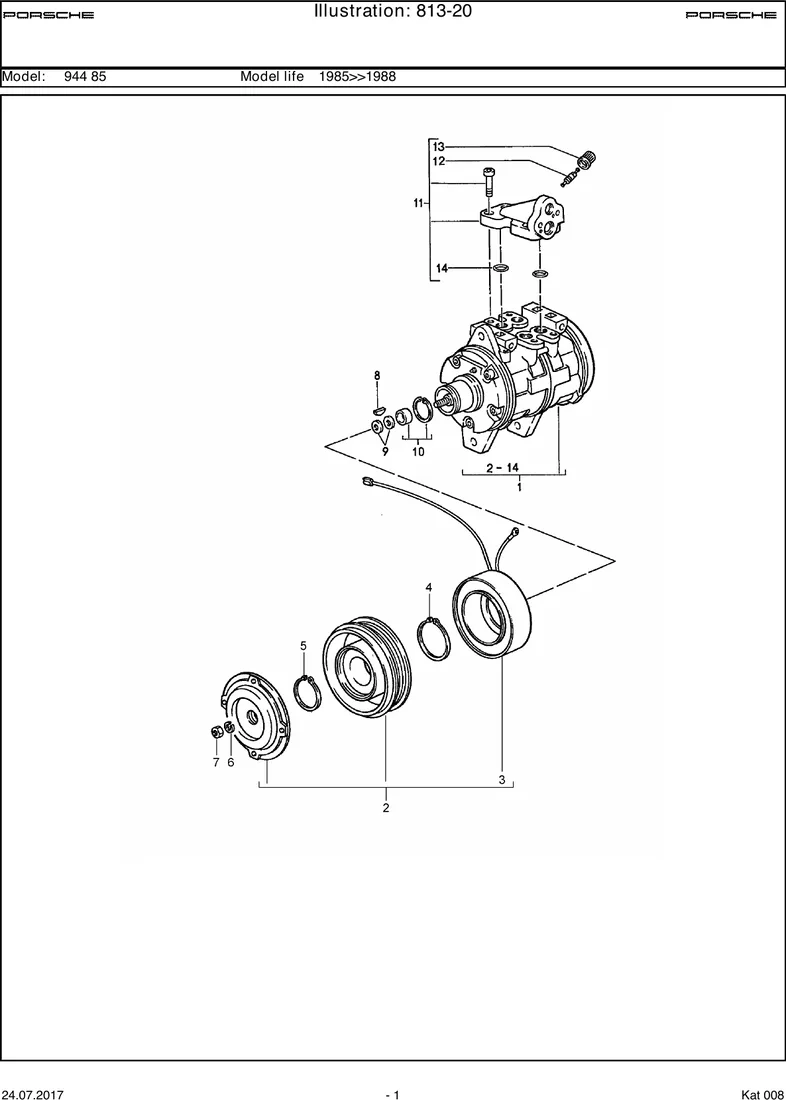 Compressor                                         M573 diagram
