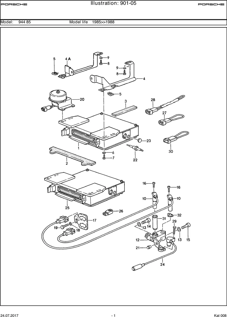 Engine electrics 2 diagram
