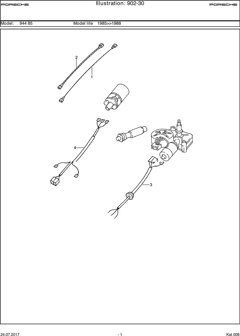 Wiring harnesses diagram