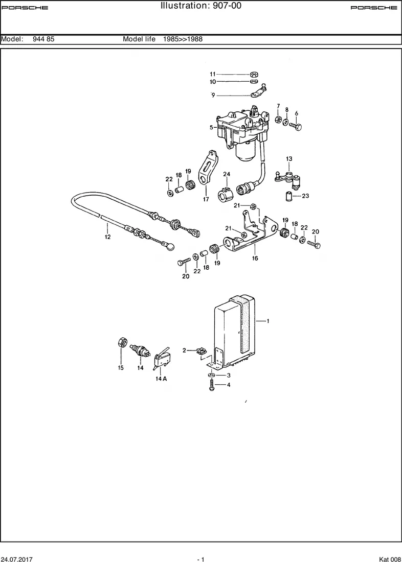 Cruise control                                     M454 diagram