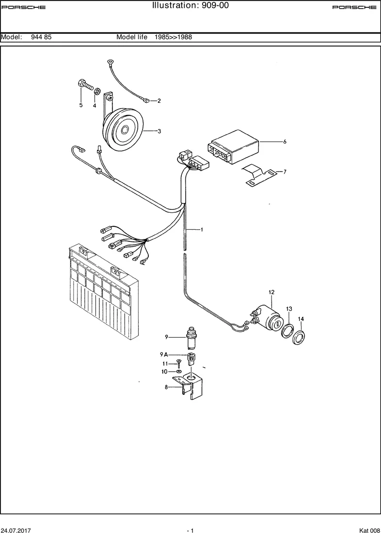 Alarm system diagram