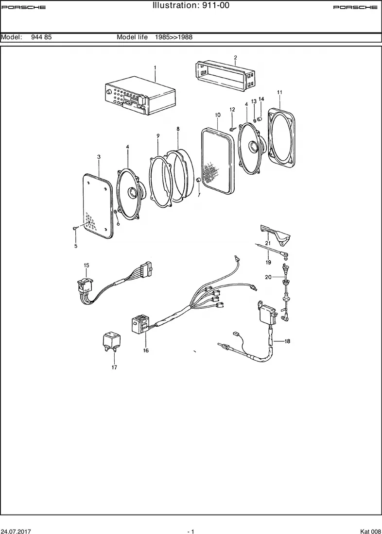 Radio diagram