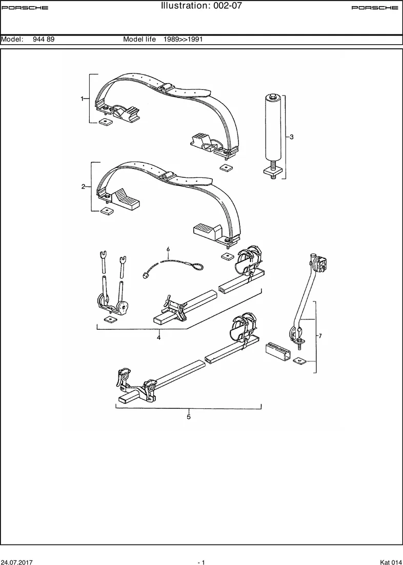 Roof transport system diagram