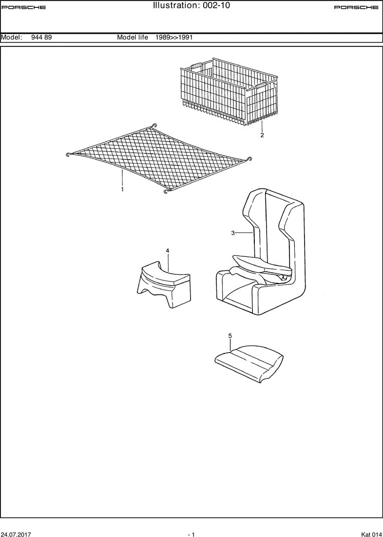 Accessories diagram