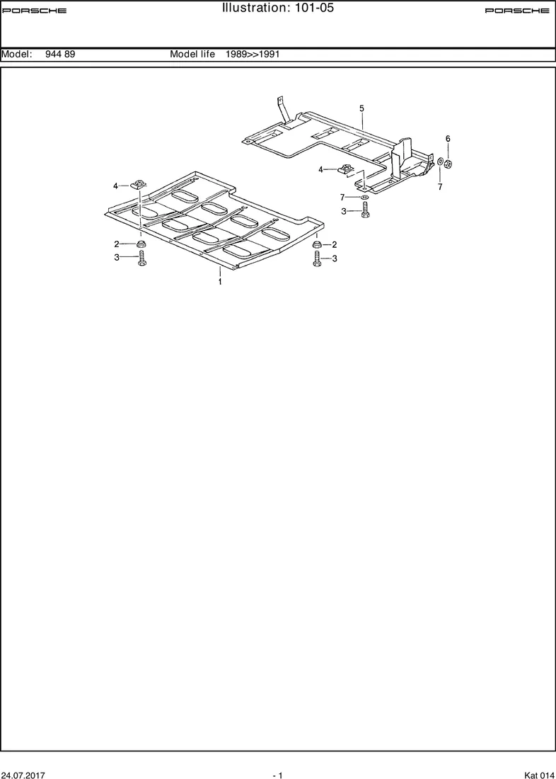 Protective plate diagram