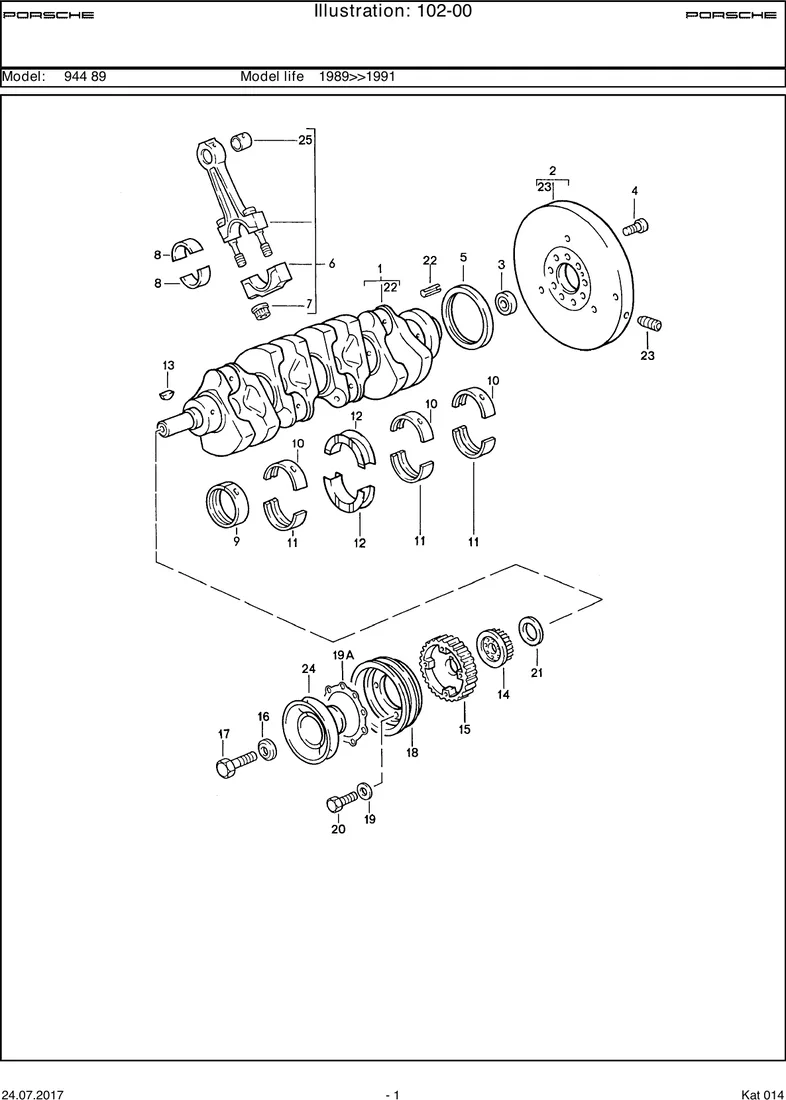 Crankshaft diagram
