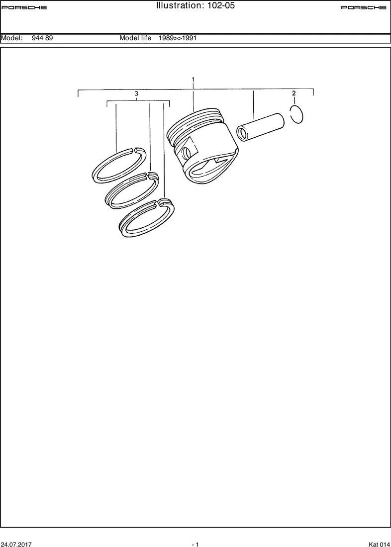 Piston diagram