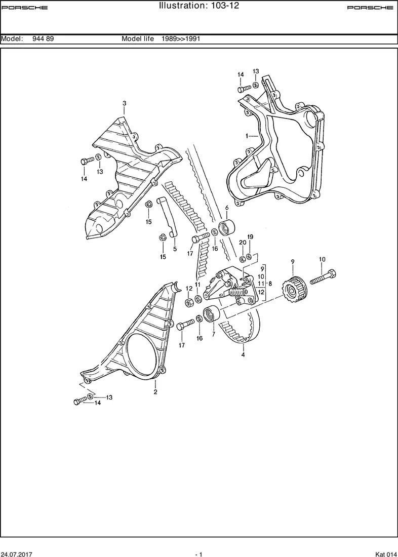 Driving mechanism diagram
