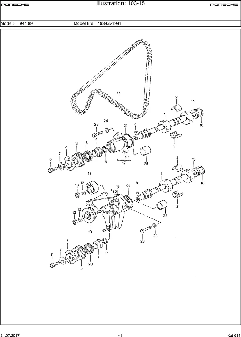 Driving mechanism diagram