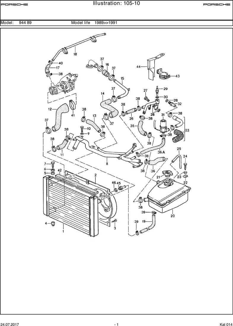 Water cooling                                      M44.52 diagram