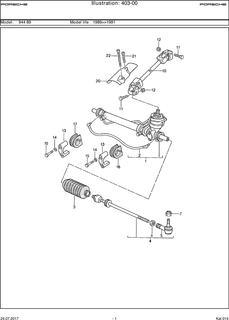 Power steering diagram