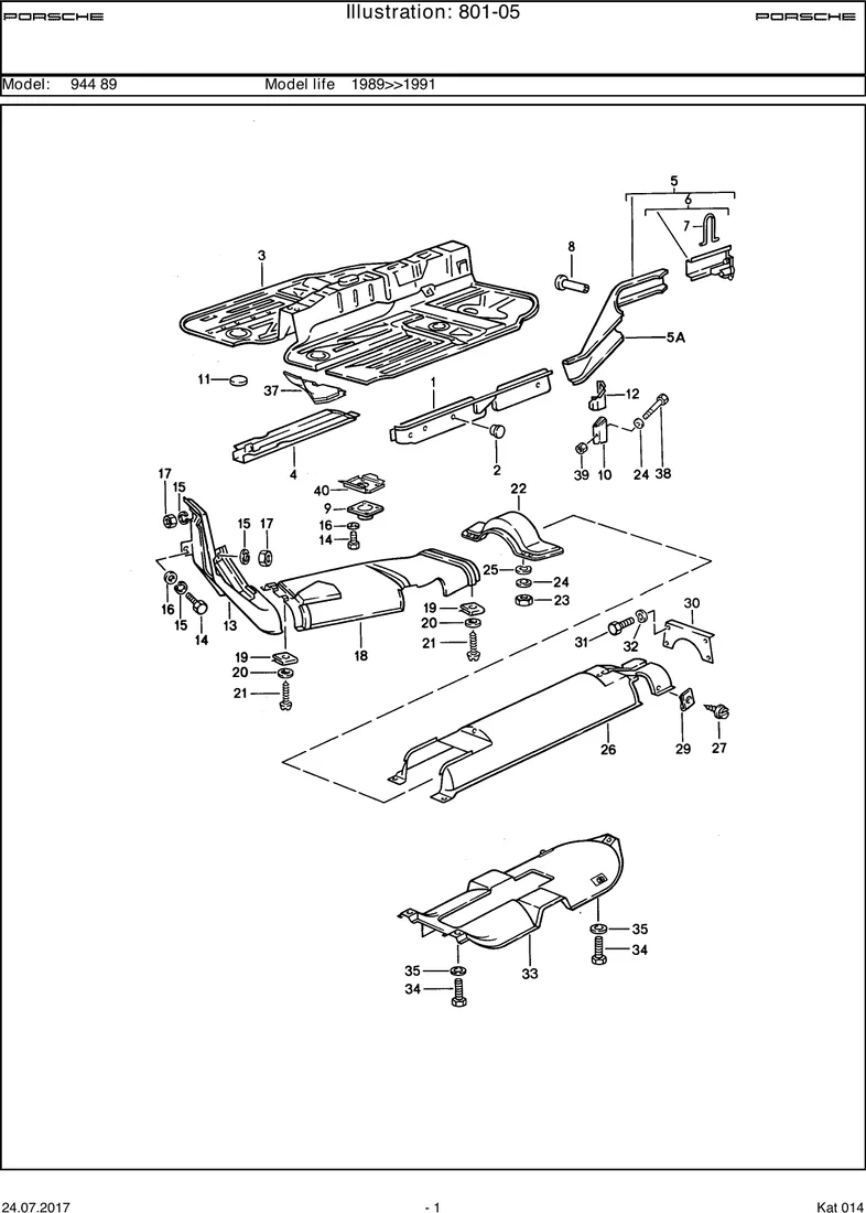 Side member diagram