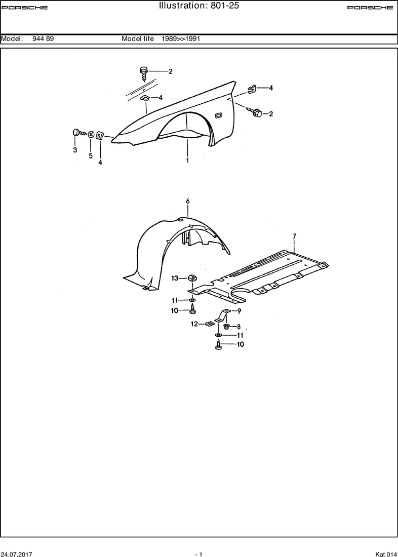 Wing diagram